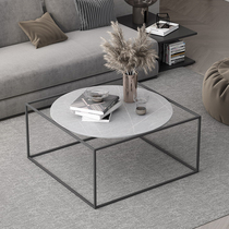 Simple Net red small apartment light luxury Rock Board coffee table Nordic ins Wind living room modern iron marble coffee table table table
