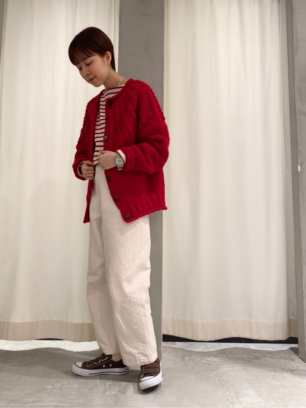 小恶魔日本代购CHILD WOMAN ○ネパール求心开衫羊毛毛衣 小恶魔日本代购CHILD WOMAN ○ネパール求心开衫羊毛毛衣