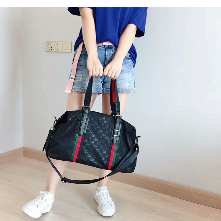 Túi du lịch nữ xách tay công suất lớn túi du lịch túi đeo vai Phiên bản Hàn Quốc của túi hành lý ngắn khoảng cách thủy triều nhẹ phòng tập thể dục không thấm nước - Túi du lịch túi du lịch nhỏ