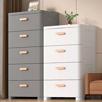 Extra large thickened drawer storage cabinet home living room snack toy storage cabinet bedside multi-layer clothes chest of drawers
