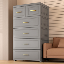 Drawer-type containing cabinet multilayer room toilet waterproof removable locker large capacity headboard accommodating box