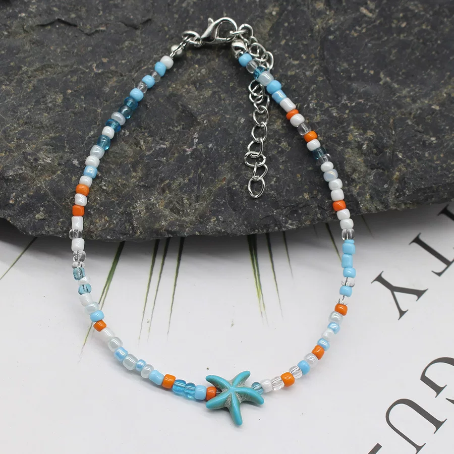 (Граница торговли), морской пляжной бисер bracelet ручной работы, европейский стиль, 2 карата, простой и элегантный дизайн