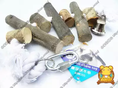 Special offer Log biting wood skewers Hamster rabbit Guinea pig Chinchilla Molar toy Pet link AM085