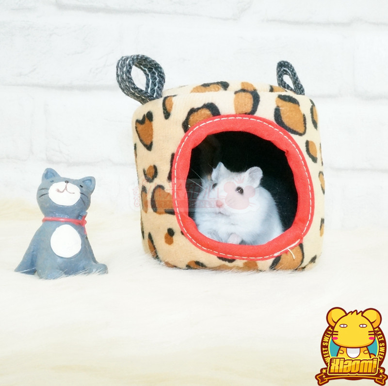 Hamster bear squirrel winter warm cotton nest hanging house sleeping room thickening air cabin
