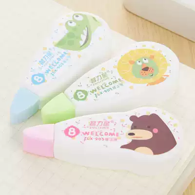 Correction belt cute correction belt cute mini large capacity correction belt transparent belt single installation Beiwei correction belt