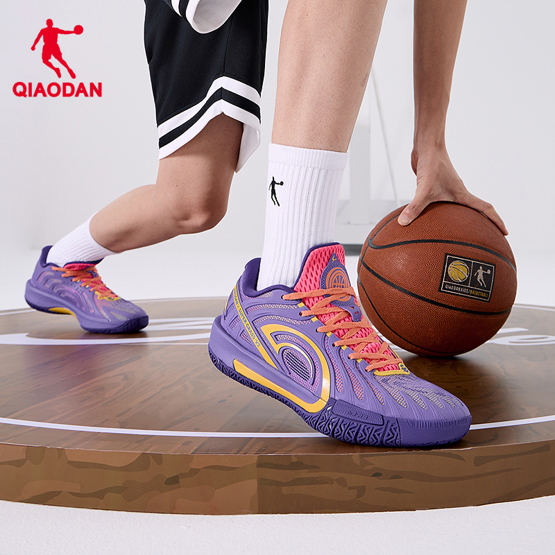 Jordan Super Grassroots V2 Low-Top Basketball Shoes for Men, Professional Outdoor Wear-Resistant Shock-Absorbing Rebound Sneakers