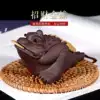 Yixing purple clay tea pet tea table boutique ornaments handmade tea play sculpture tea ceremony gift accessories haofei three full golden toad