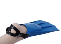 Silicone short footed webbed male adult children freestyle training butterfly breaststroke flip-flopper swimming snorkeling equipped female professional diving