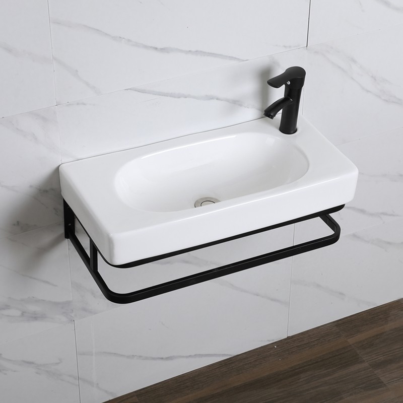 Small size ceramic wash basin wall wall wall pelvis pelvis small strip very narrow 60 x 30 sink sink