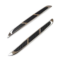 Car Shark Gills Simulation Air Outlet Side Wind Outlet Hood Decoration Air Inlet False Wind Outlet Car Sticker Retrofit Supplies