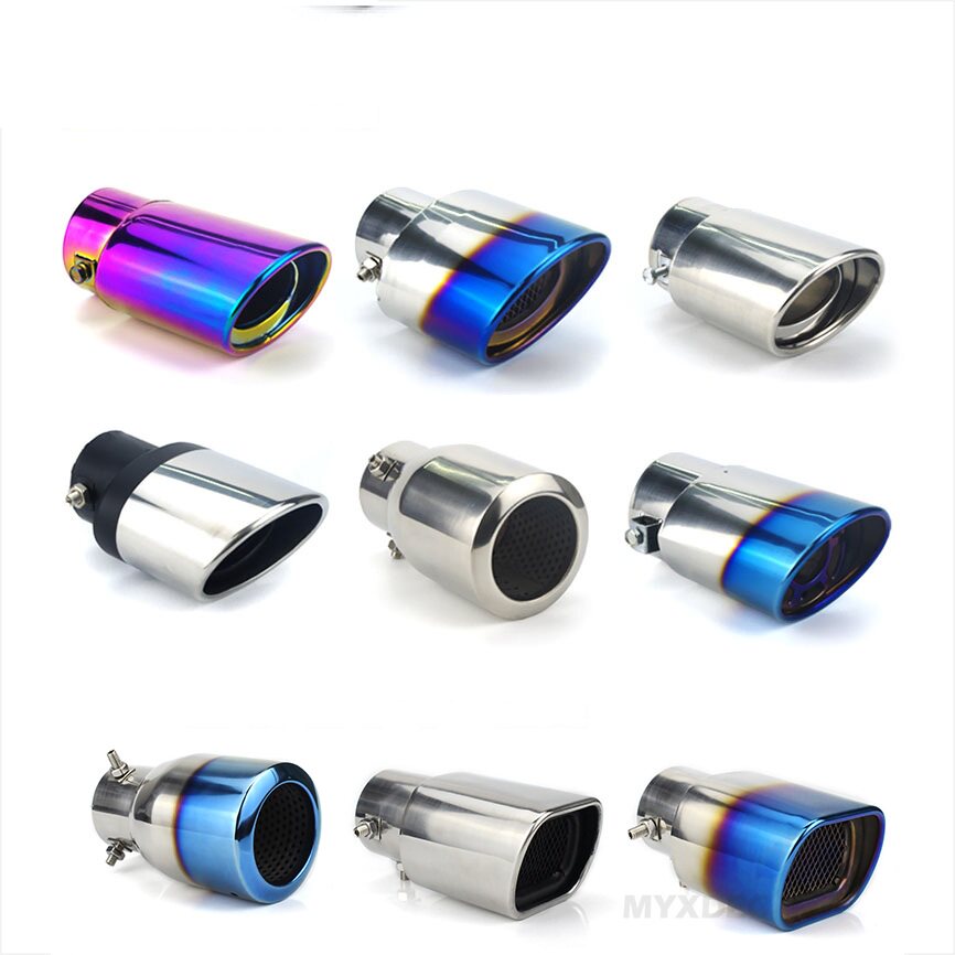 2019 Prado tail throat stainless steel exhaust pipe overlord 2700 modified special appearance decorative accessories