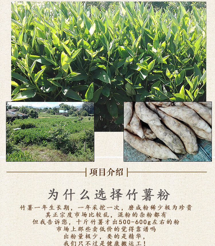 竹薯的功效与作用图片,冲泡,不能吃_大山谷图库