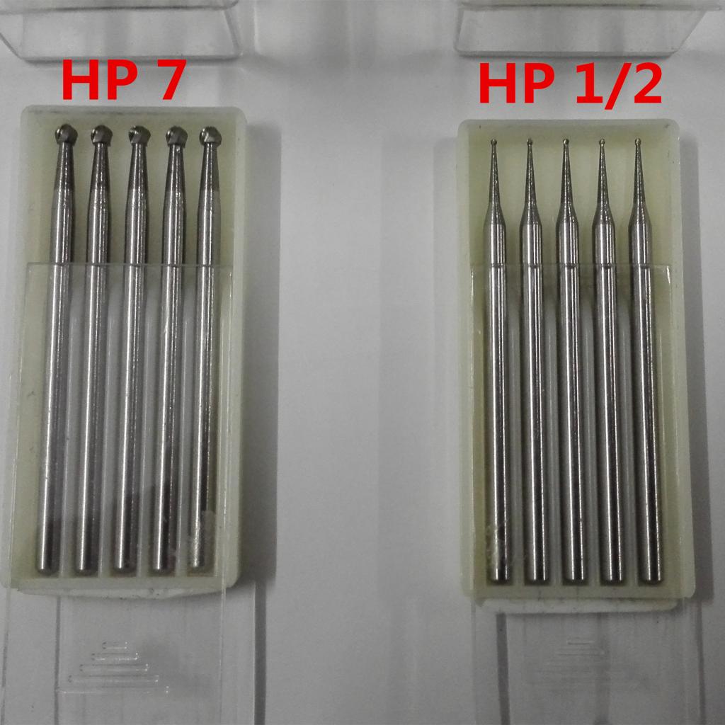 球钻 低速直柄钨钢车针 技工专用 技工室 慢速车针HP1 2 3  4-HP8
