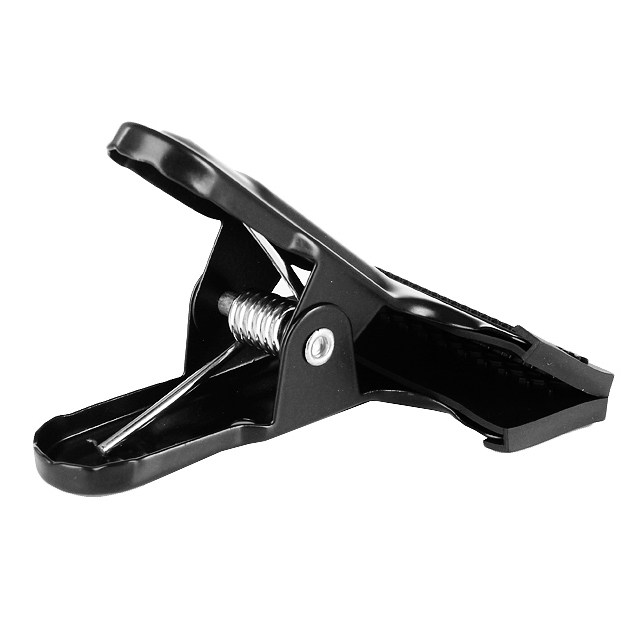 Vigorous Clip Photography Iron Clip Rubber Sleeve Powerful Iron Clip Background Cloth Fixer Background Paper Sulphuric Acid Paper Iron Vigorously Clip 1 large number photo clip