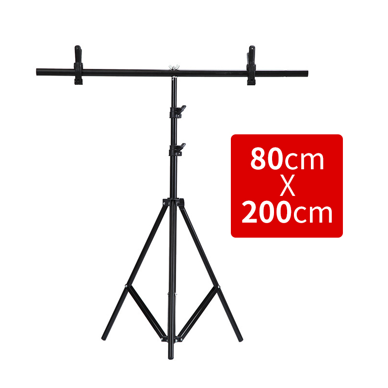 Photography Background Cloth Bracket Anchor live photo-phase PVC background board shelf Photographic shed T type background frame Equipment photo background bracket photographic prop photo shoot background background board