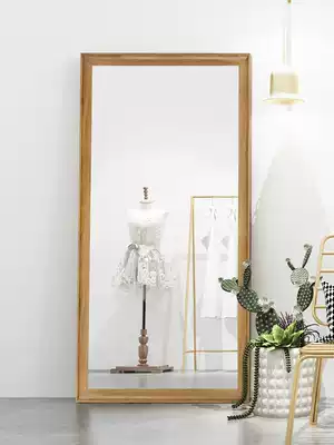 BOLEN Nordic full-body mirror full-length mirror floor mirror wall-mounted home full-length mirror clothing store large mirror