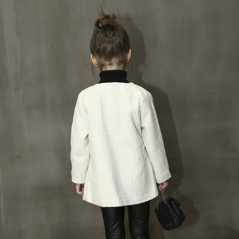 Manteau pour fille en laine - Ref 2161590 Image 12