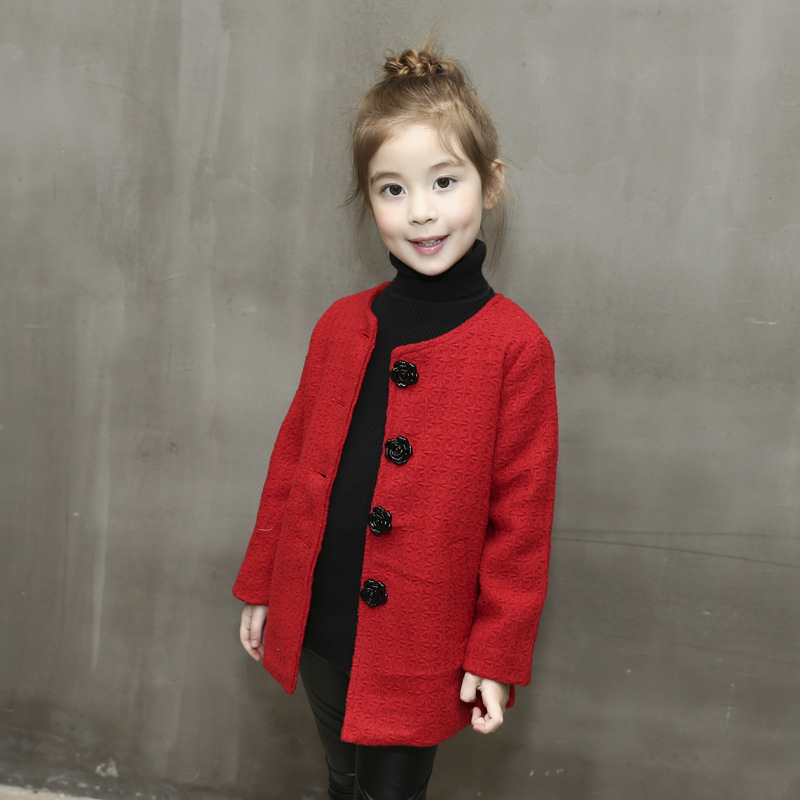 Manteau pour fille en laine - Ref 2161590 Image 22