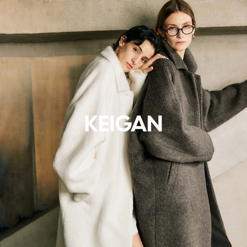 Black Label/Highly-Rated Bestseller: Peruvian Imported Inca Original Color Alpaca Minimalist Lightweight Cocoon-Shaped Coat Black Label/Highly-Rated Bestseller: Peruvian Imported Inca Original Color Alpaca Minimalist Lightweight Cocoon-Shaped Coat