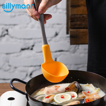 South Korea Siliman platinum silicone spoon Household Sheng spoon size porridge spoon High temperature non-stick pan special