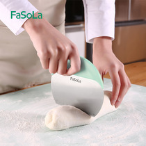 FaSoLa Kitchen Baking Tools Scraper Scraper Slicer Cutting dough plate pad 2-in-1 Slicer