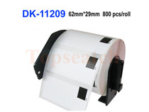 Brother Brother domestic DK-11209 62mm*29mm 800pcs self-adhesive label paper QL-570