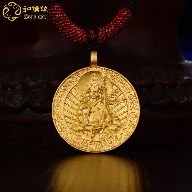 Pure Silver Gilded Lotus Peanuts Master Good Luck Pendant Hide and Tight Pendant and Frosted Open