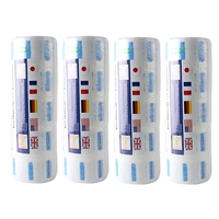 Черный поролоновый шарф, 450 грамм, 4 шт, 4 шт