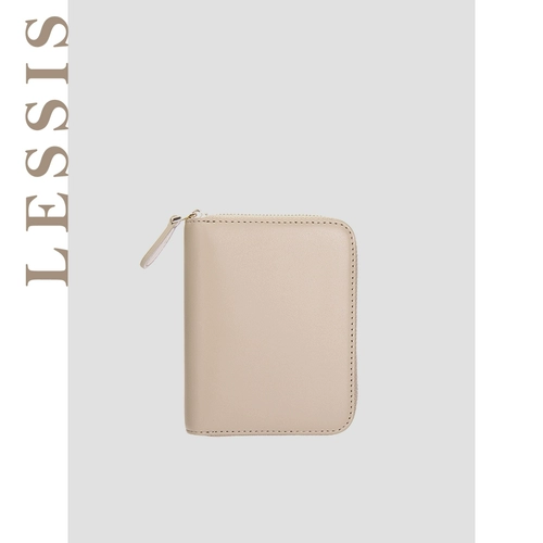 LESSIS/珞狮 Орган, картхолдер, маленькая сумка через плечо, универсальные карточки, из натуральной кожи, анти-кража