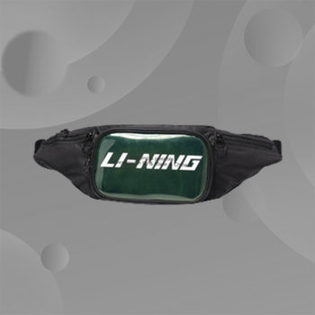 Li ning men's and women's sports running waist bag fashionable leisure lightweight travel sports series ablp252