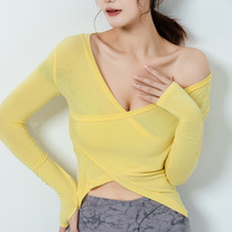 Pregnant women quick-dried navel T-shirt spring pregnancy thin base shirt Net red yoga clothing pregnancy hot mother shirt