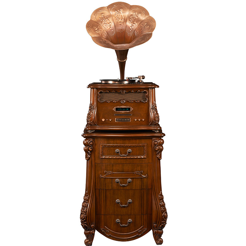 Canna gramophone M10 retro living room home European record player high-end classical audio vinyl record player