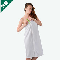 Coral suede bath towels Chest Bath Dress Wrap Dress Wrap Scarves BEAUTY YARD Hotel SPA Travel Soft Water Wash