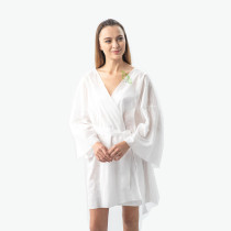 Disposable bath skirt bathrobe sauna sweat steam hot spring bath clothing beauty salon hotel bathrobe Pajamas Soft disposable recommended