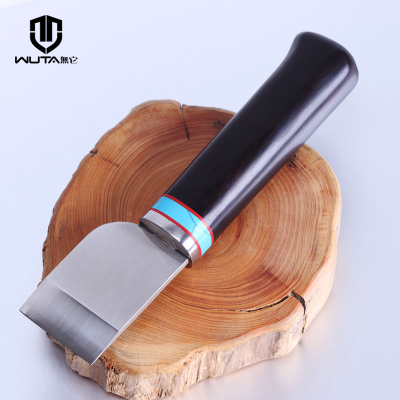 Without it Xuanyue leather knife Leather knife Handmade leather professional tools cutting knife Vegetable tanned leather cutting knife 36mm