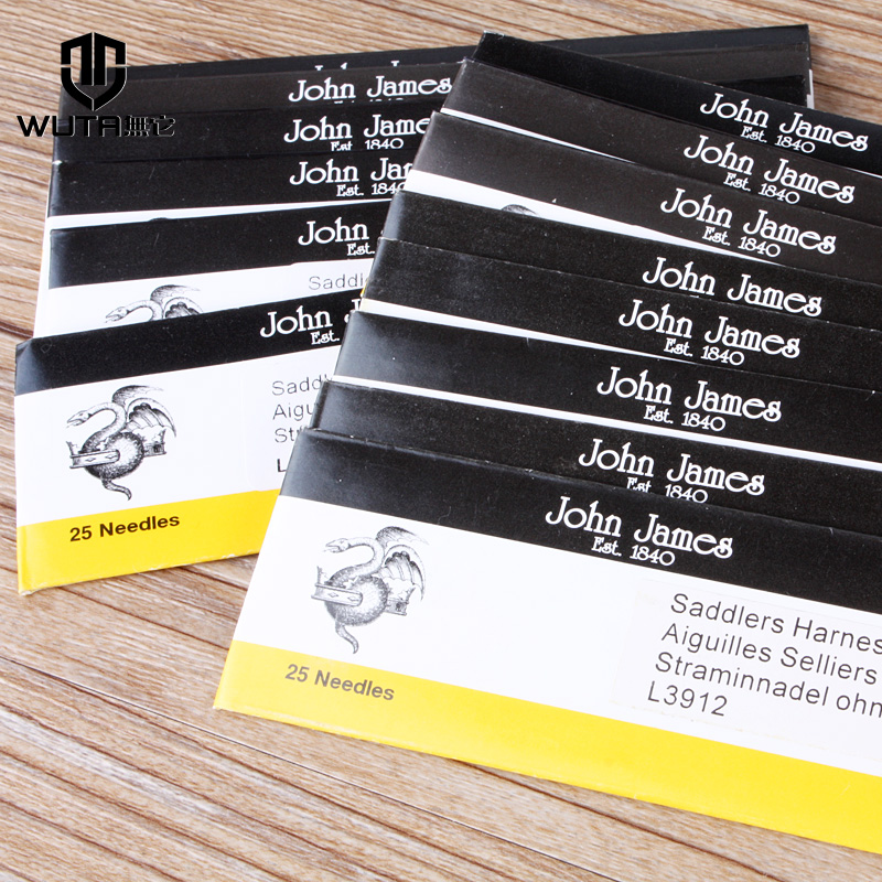 No other hand-sewn leather needle handmade professional cobbler tool blunt needle hand-sewn special British import John James