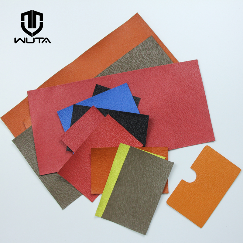 French sheep four-sided straight leather fabric French goat leather alran backing material diy bag genuine leather bag lining