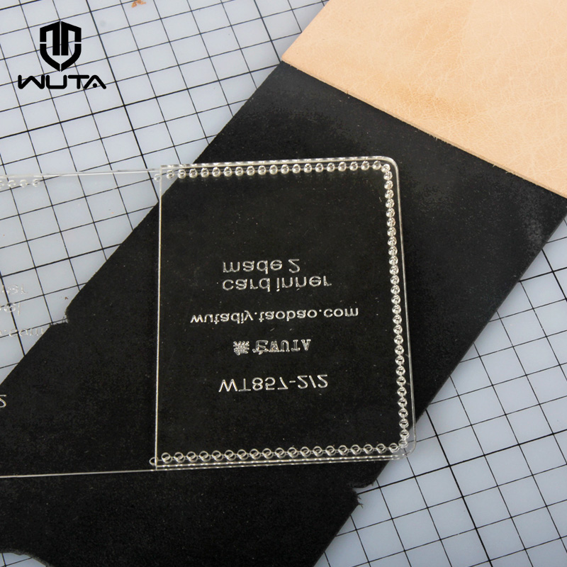 Freight make-up-without it double-layer leather fitting scribing and cutting stitching tutorial full text