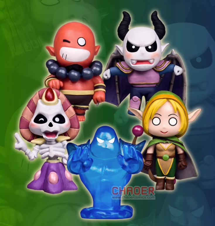 Мир Warcraft Модель DOTA2 версия Q герой 5 игрушечная кукла ручной работы меч колдун ведьма