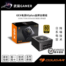 Bone-GGEX power supply 80plus gold medal full module rated 650W 750W desktop computer host 850w days