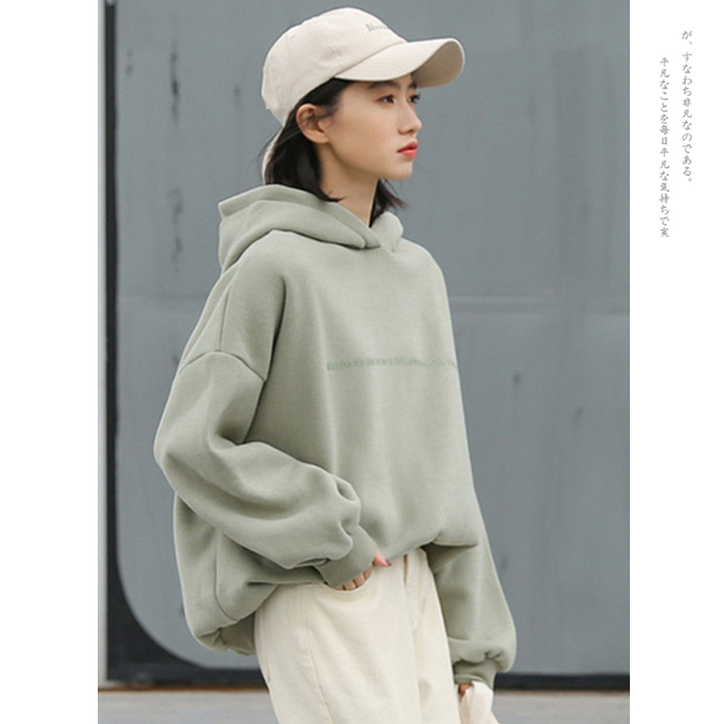 Design and jacket female plus thick autumn and winter 2022 new relaxed Korean version Xiaoqing fresh chic wind tide