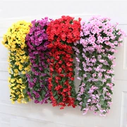 Mô phỏng Violet Lan Vine Hoa trang trí Hoa trong nhà Phòng khách treo tường Hoa Ban công Treo giỏ Cây nho Hoa nhựa - Hoa nhân tạo / Cây / Trái cây