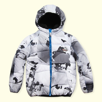  Childrens ski clothes big children adults outdoor plus velvet thickening cold windproof and waterproof cotton clothes lightweight and comfortable winter models