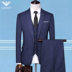 Chí Armani Một bộ đồ phù hợp với nam thương hiệu chính hãng cao cấp kinh doanh bình thường ba mảnh phù hợp với nam giới 