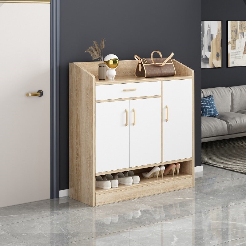 Shoes cabinet new storage cabinet Home minimalist modern shoe cabinet 2021 INTEGRATED MULTIFUNCTIONAL CABINET LARGE CAPACITY CABINET