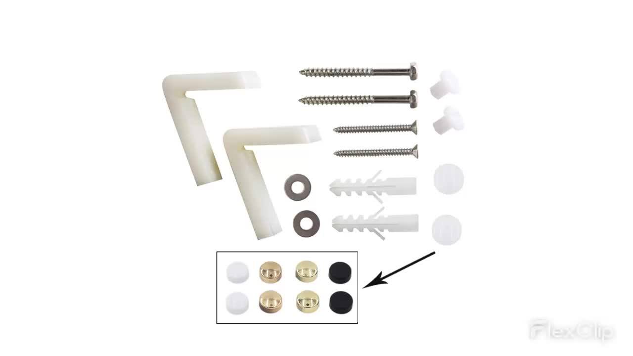 Ss304 Stainless Steel Toilet Bolts Toilet Flooring Bolts Screws Toilet