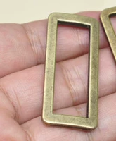 Бронзовый внутренний диаметр 3,8 квадратная пряжка