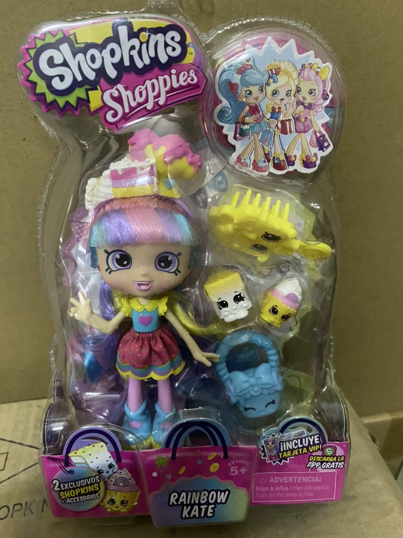 Кукла Shoppies (Shopkins) Shoppies, большая глазастая модная кукла с аксессуарами и игровым набором, 16 см