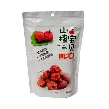for 3 Bags or More: Qiangzhen Hawthorn Seedless Hawthorn Fruit 90G~180G Snack Candied Hawthorn Slices Six-Ingredient Hawthorn Balls