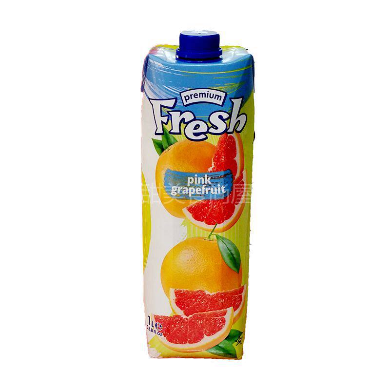 2 bottles of European original Bulgaria imported fresh fine grapefruit juice beverage 1000ml